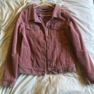 light pink corduroy jacket